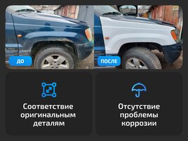 Передние крылья для Toyota Land Cruiser Prado J120